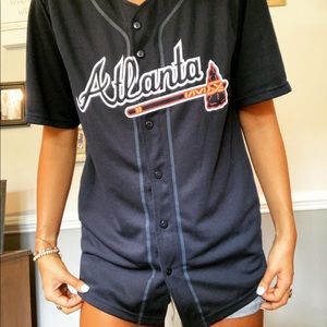 Atlanta Braves Swanson jersey.